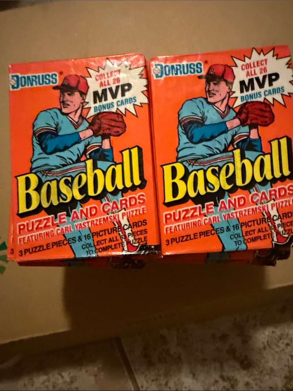 24Unopened Vintage 1990 Donruss Baseball Card Wax Packs - Sealed